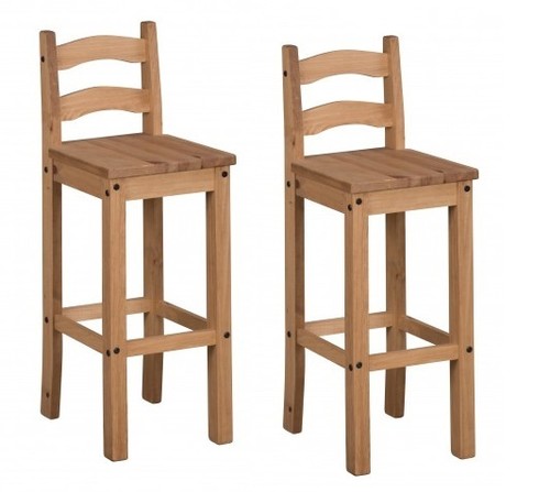 Corona pair bar stools - of, tall