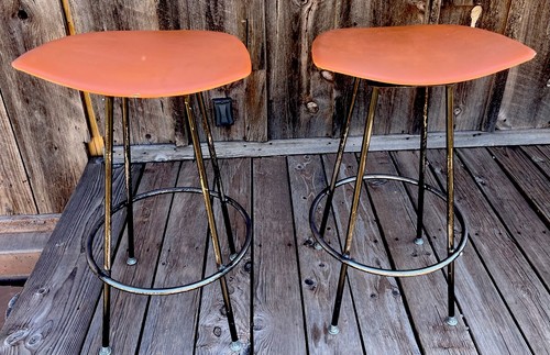 Scarce pair calif asia rattan - scarce,