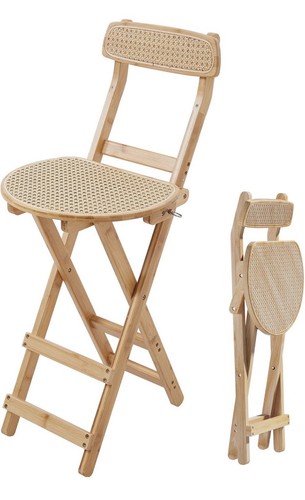 Bamboo bar stools kitchen - bamboo,