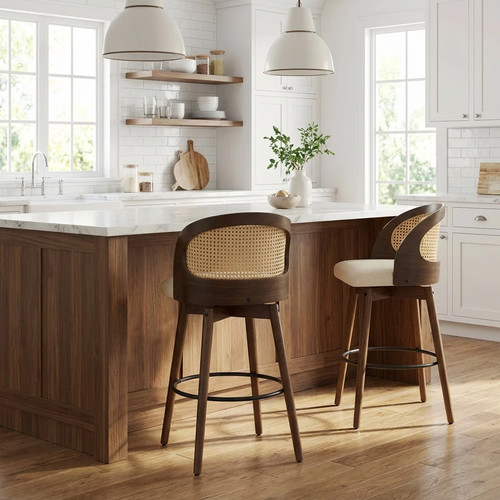 Modern beige rubber wood - modern,