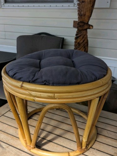 Vtg bentwood cane - cane, rattan