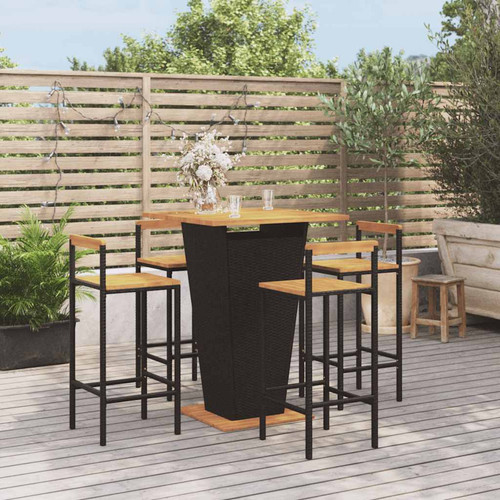 Bar set 80x80x110cm stools - bar,