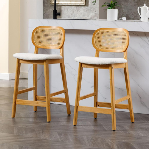 Bar stools set wooden - set, of