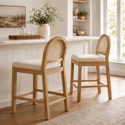 Seat height beige wood - seat,